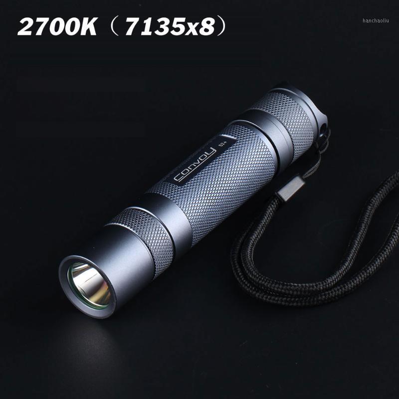 

Gray Convoy S2+ Led DTP Plate, Ar-coated Glass Lens 7135 Biscotti Firmware Led Electric Torch Light1