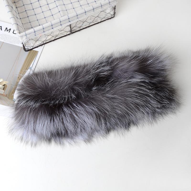 

2020 New Real Fur Scarves Women Winter Thick Thermal Top Quality Neckerchief Natural Fur Muffler Snood Warm Wraps