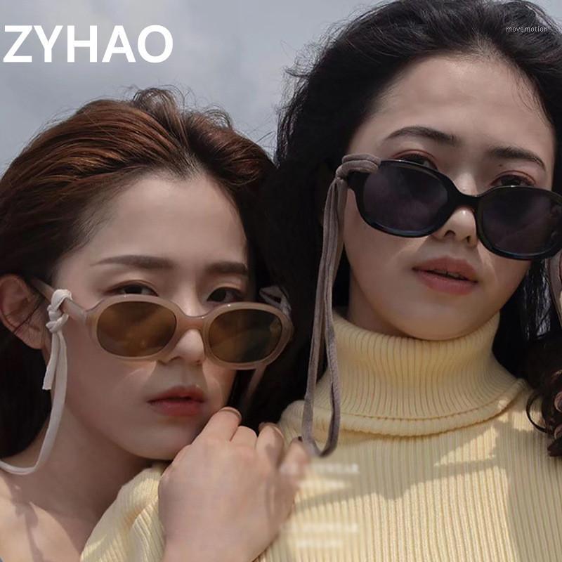

2020 Retro Sunglasses Women Plastic Oval Small Frame Glasses Men Pink Black Sun Glasses Female Male Lentes De Sol Mujer1