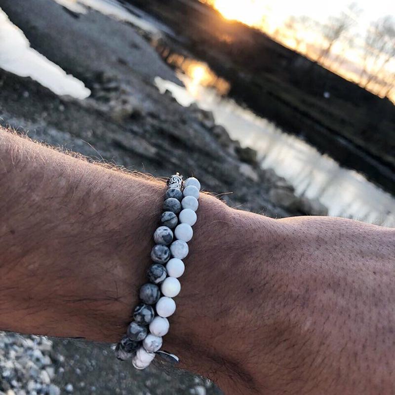 

Fashion Couple Bracelet Men Erkek Bileklik Jewelry Mens Bracelets For Women Pulseras Mujer Femme Armband Homme Friends Gifts