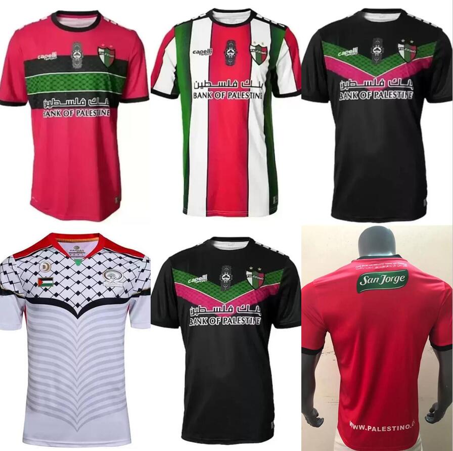 

2022 2023 Palestine home and away soccer Jerseys 22 23 thai quality survetement Palestinian Palestinians Palestino ROSENDE Football Shirt, 2021