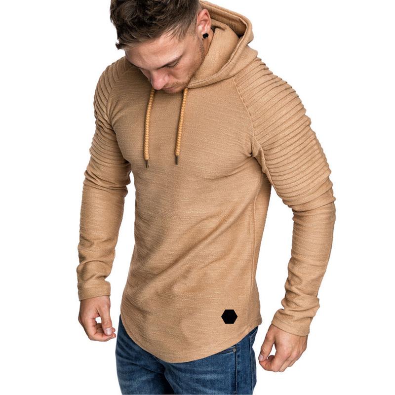 

Running Shirt Striped Gym Jacket For Men Winter Slim Solid Workout Hoodies Sport Sportwear Sweatshirts Windproof Hoodies Workout, Black