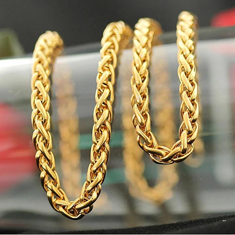 

6mm Punk Miami Cuban Chokers For Women Neck Hip Hop Jewelry 2020 Trendy Gold Color Stainless Steel Thick Chain Gift Wholesale