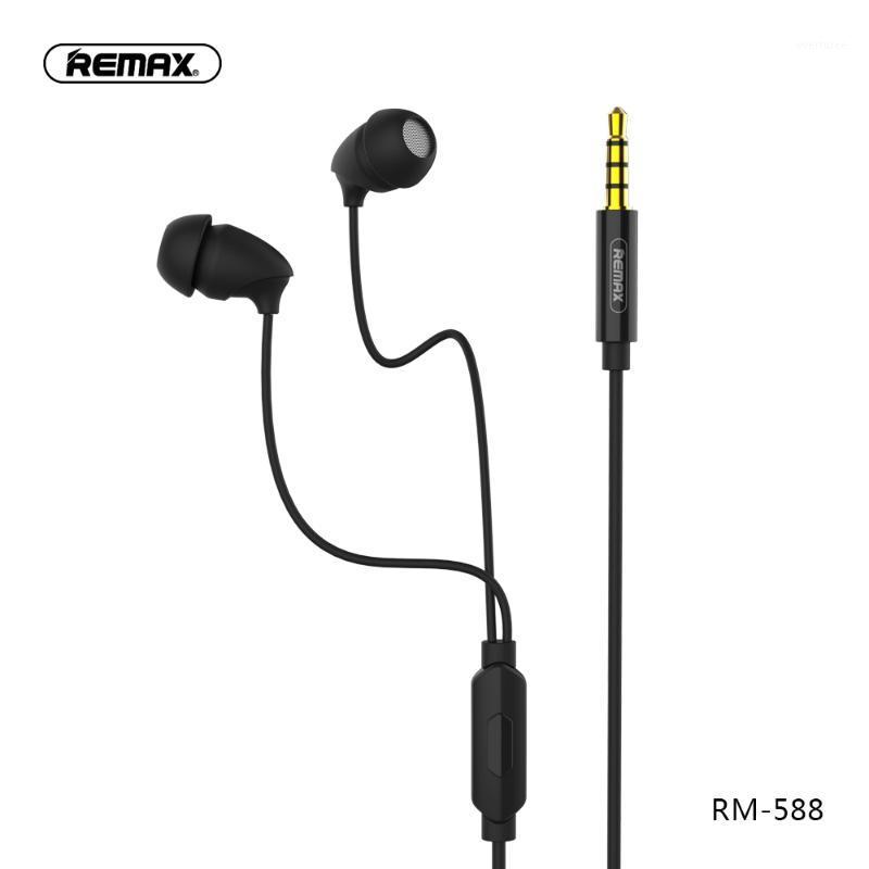 

remax 3.5mm Sport Running Sleeping Fashionable Environmentally Soft Silicone with HD Mic smart Control for1