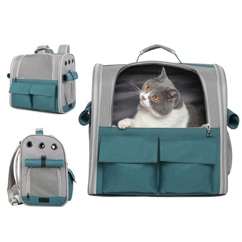 

Breathable Dog Bags Pet Dog Carriers Foldable Cat Kitten Bags Cat Carrier Backpack Puppy Backpack Travel Outdoor Pet Supplies