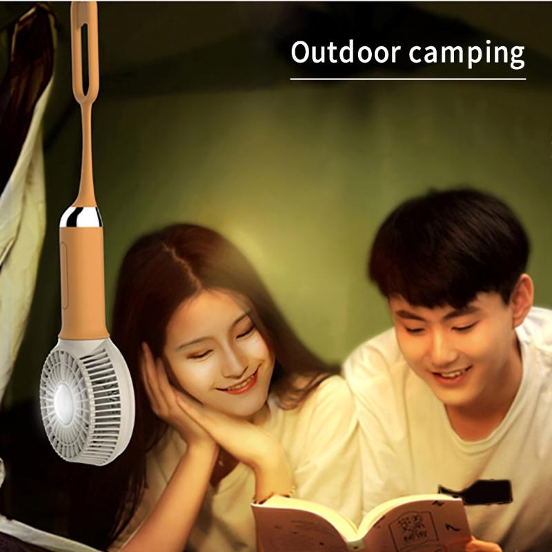 

Fan Creative Portable Mini Adjustable Handheld Small Fan Multi-Function Outdoor Illuminated Suspension #YL5