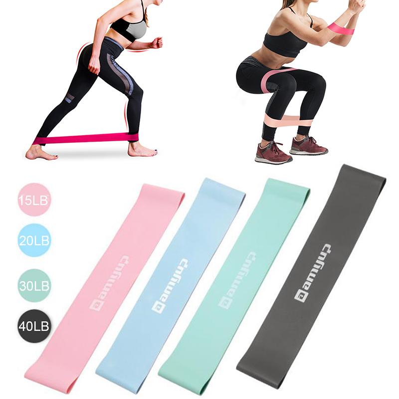

Yoga Resistance Loop Bands Strength Fitness Gym Exercise Yoga Workout Pull Up Stretching Pilates Home Sport Training 15-40LB