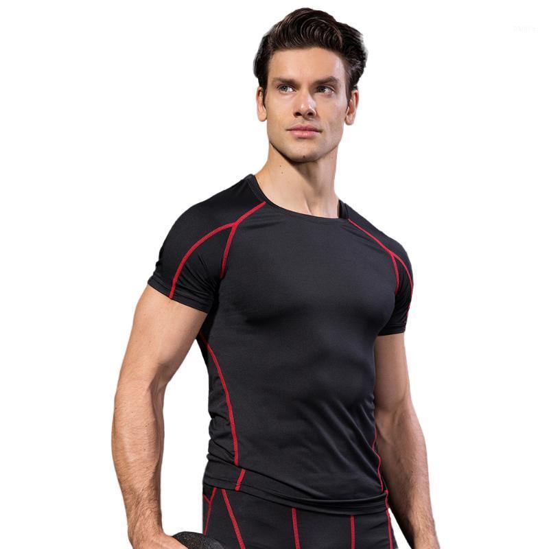 

Lixada Pack of 3 Men Short Sleeve Compression Shirt Quick Dry Running Fitness Athletic Workout T-Shirt Baselayer Top1