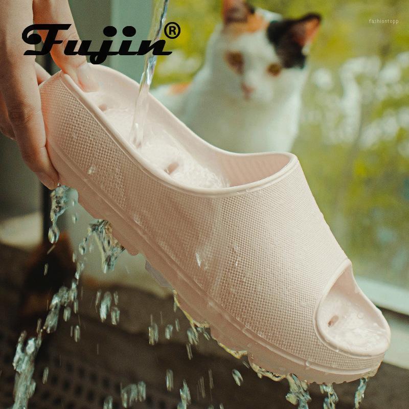 

Fujin Bathroom Slippers Women's Summer Indoor Non Slip Bath Hollow Drainage Quick Soft Comfortable Fashion Breathable Slippers1, Black