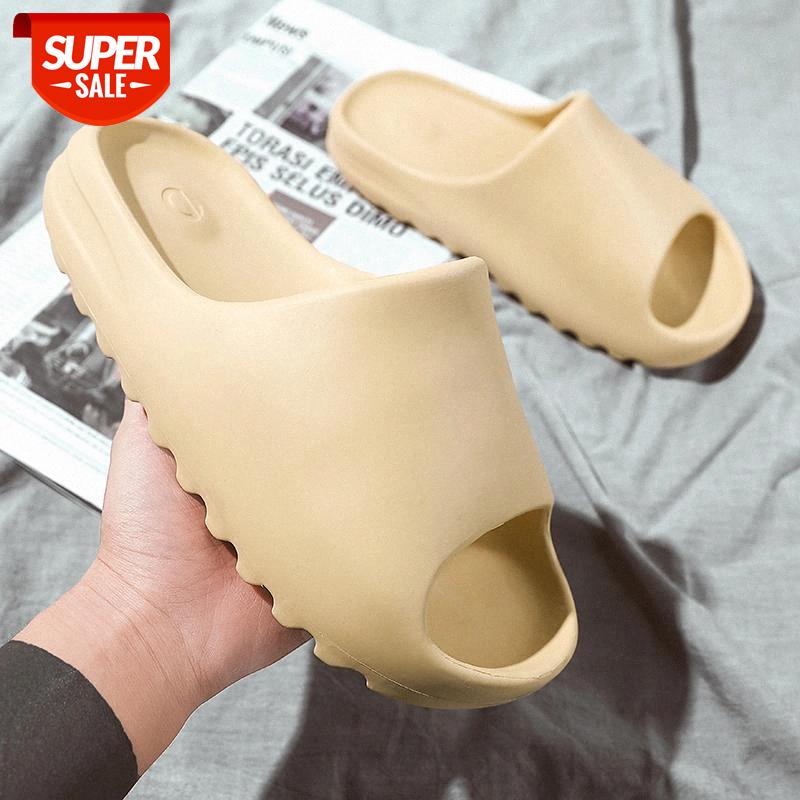 

2020 New Summer Sale Aqua Slippers Garden Shoes Homey Multicolor Flip-flops Light Sandal Comfortable Breathable Chaussure Homme #Eo0q, Green
