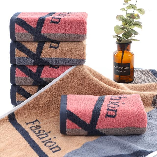 

Drop Shipping 2pcs Face Towels set Cotton Soft Bathroom Towel Home Shower Water Absorption for Women Men High Quality1