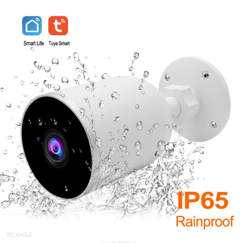 

Outdoor Ip Camera Wifi TUYA Wireless Waterproof 1080P HD Smart Life Security Cameras Video Surveillance SD Card Cam