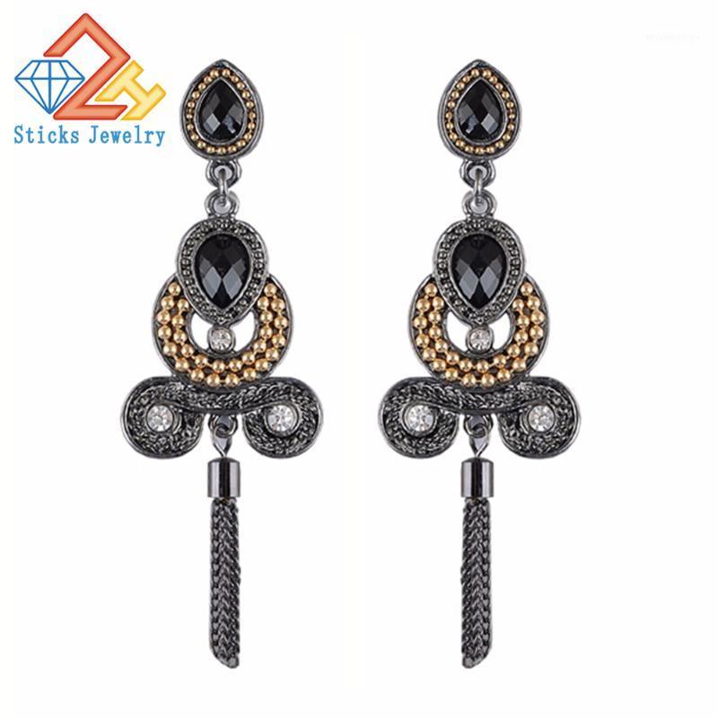 

Tassel Earrings Fashion Women Earring Alloy Earrings Long Factory Outlets1
