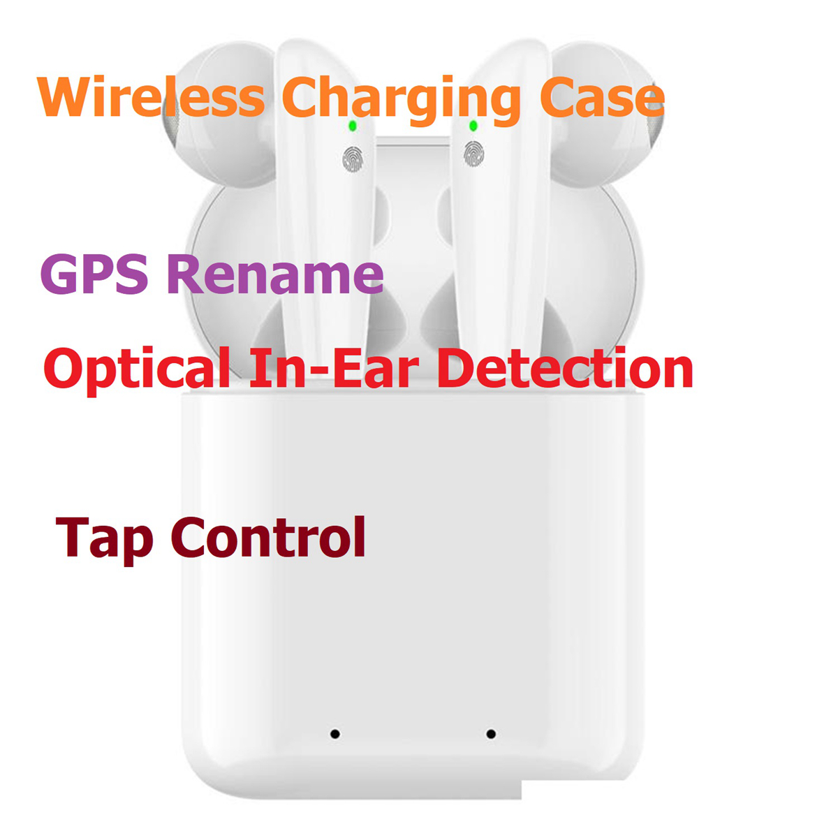 

GPS Rename AP2 AP3 TWS Bluetooth Earphones Headphones Headset Earbuds H1 Chip Wireless Charging Air Optical Detection Pods PK 2 3 Pro i12 i9