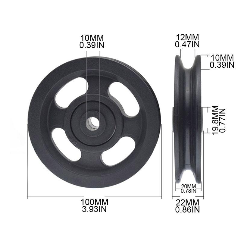 

Universal Bearing Pulley Wheel for Cable Machine Gym Fitness Equipment Part 875D