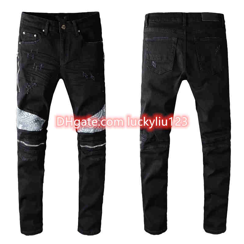 

2021 New Brand New Mens Ripped Denim Jeans Male Skinny Slim Fit Pencil Pants Casual Hip Hop Trousers with Big Holes Size 28-40, 22