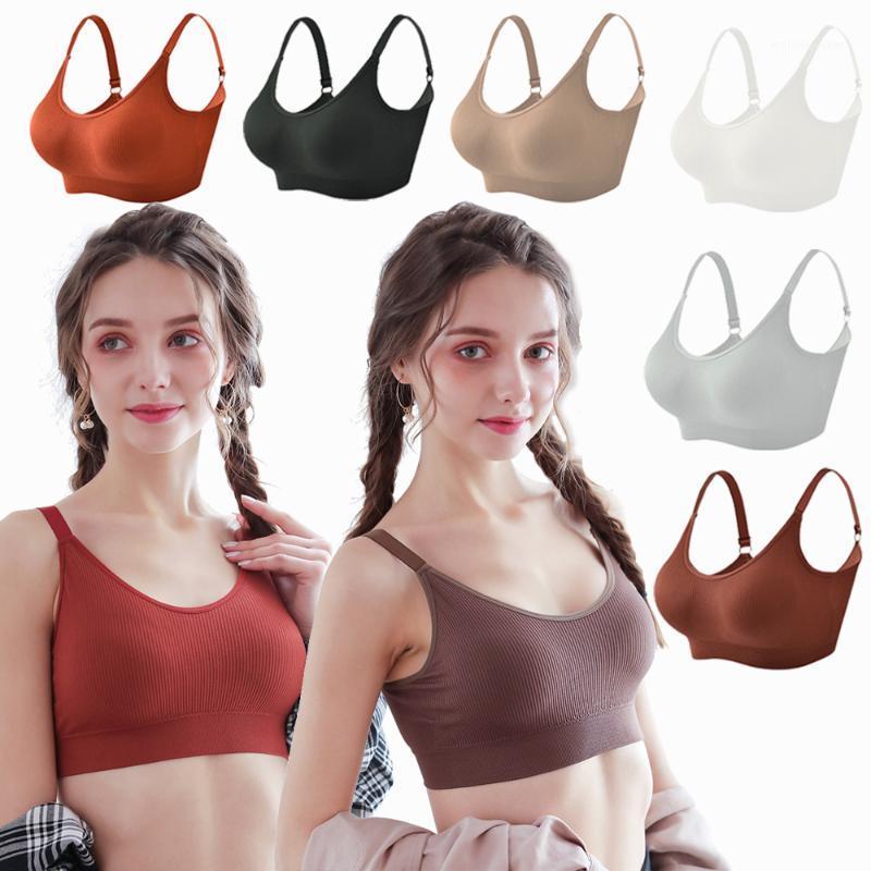 

New Push Bras For Women Seamless Bralette Soft Sexy Lingerie Sports Padded Vest Comfortable Brassiere Underwear1, Black