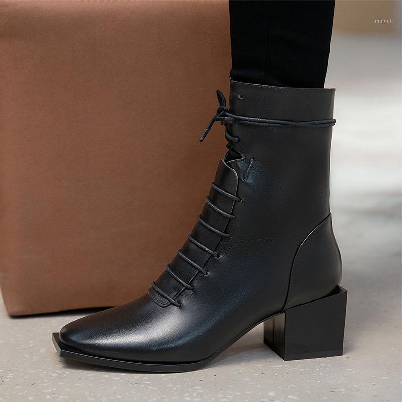 

New 2020 Winter Thick with Thick Bottom British Locomotive Boots for Cylinder Knight Ladies Boots Ankle for Women1, Black