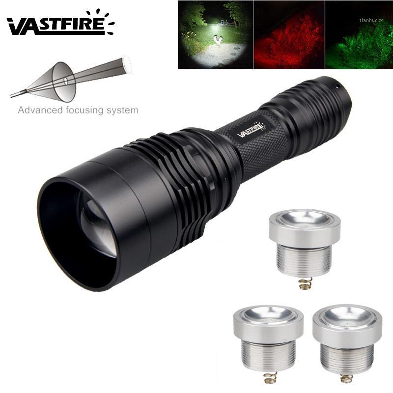 

C11 48MM Lens Portable LED Hunting LED Torch White/Red/Green Color 300-1300 LM 1 Mode Light For 186501
