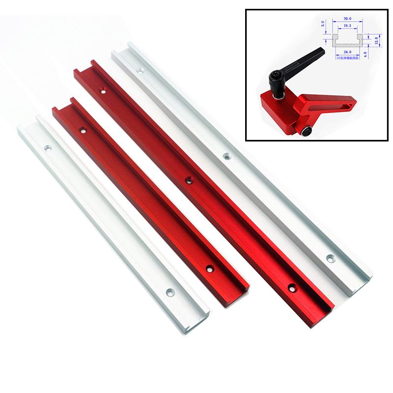 

Aluminium Alloy T-tracks Slot Miter Track Woodworking Tools Workbench DIY