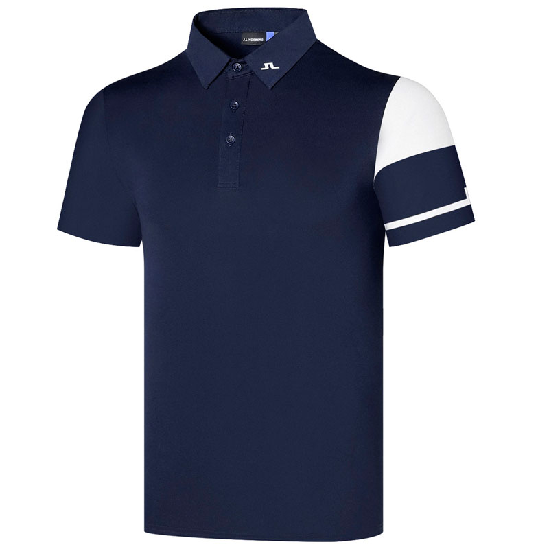 

Spring Summer New Men Short Sleeve Golf T Shirt White or Black JL Golf Clothes Outdoor Sports Leisure Golf Shirt Free shipping, Grey