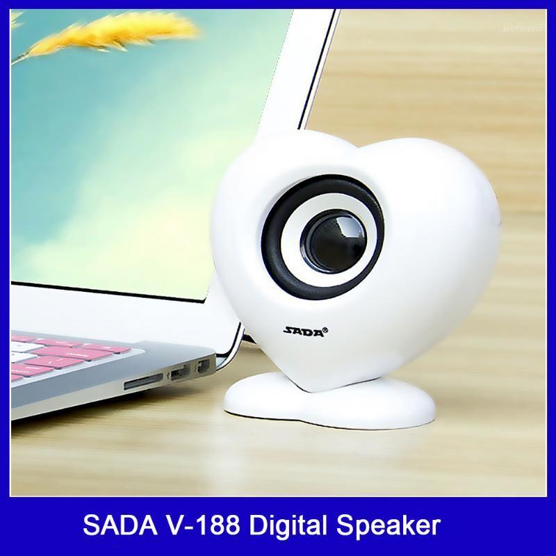 

SADA V-188 Digital Speaker Mini 3.5mm Wired Speaker Portable USB-powered 3W Output for Mobile Phone Laptop Computer1