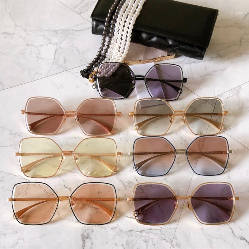 

Sunglasses Brand Designer Women's Candy Colored Summer Gradient High Quality Luxury1