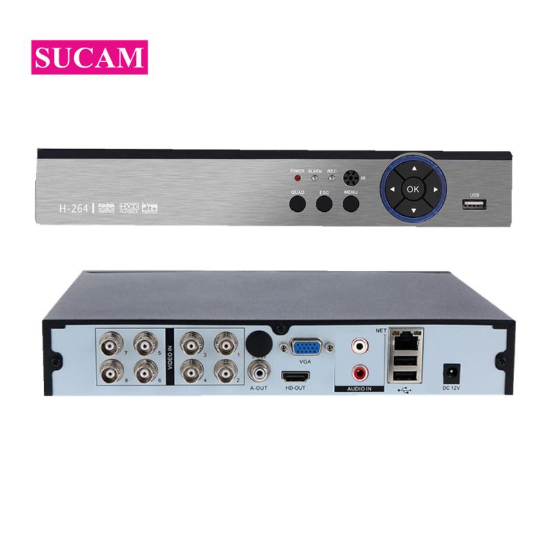 

5 IN 1 H.265 8CH 5MP AHD DVR CCTV Hybrid 5.0 Megapixel NVRDVR Recorder XVR Camera Onvif RS485 Coxial Contro 5 IN 1 Recorder