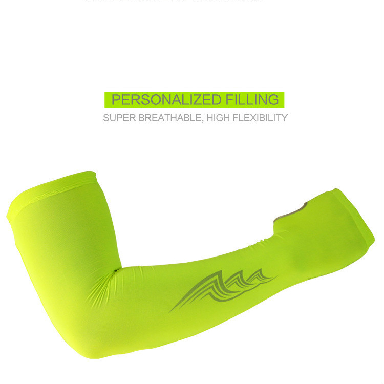 

Breathable Cool Ice Silk Unisex Golf Sport UV Protective Outdoor Armguard for Hiking Running Biking Fishing Golfing