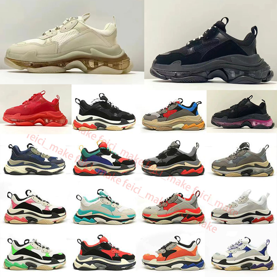 

High quality 5A triple s Paris air cushion shoes2 casual shoes lovers men sports shoes jogging walking designer men's women's platform sports1 shoes1 26 sizes 36-45, Customize