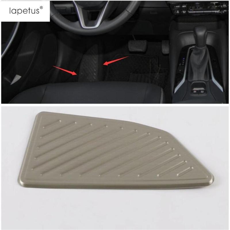 

Lapetus Accessories Fit For Corolla 2019 2020 Left Footrest Pedal Plate Non-Slip Foot Rest Pedal Molding Cover Kit Trim1