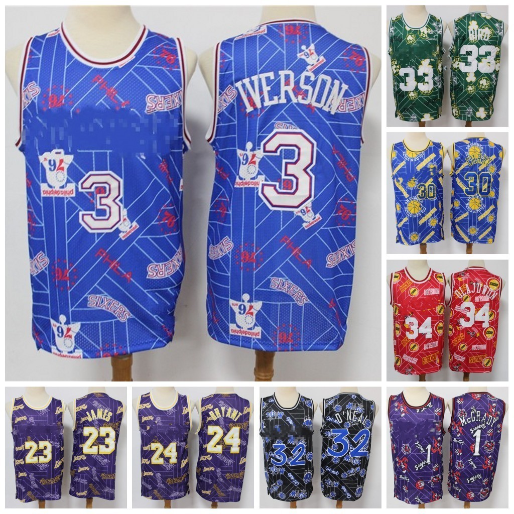 

Vintage Tear Up Pack 33 Michael 30 Hakeem 34 Olajuwon 23 3 Iverson McGrady Carter, As