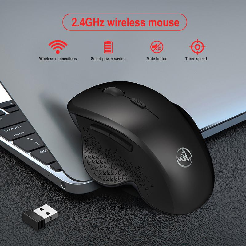 

2.4G Wireless Mouse Game USB Wired 1600DPI Adjustable Gaming Mouse Mice For PC