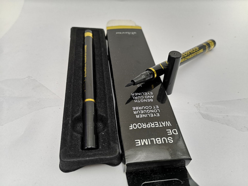 

NEW Makeup do not fade Waterproof protective liquid Eyeliner Pencil Black 12pcs/lot