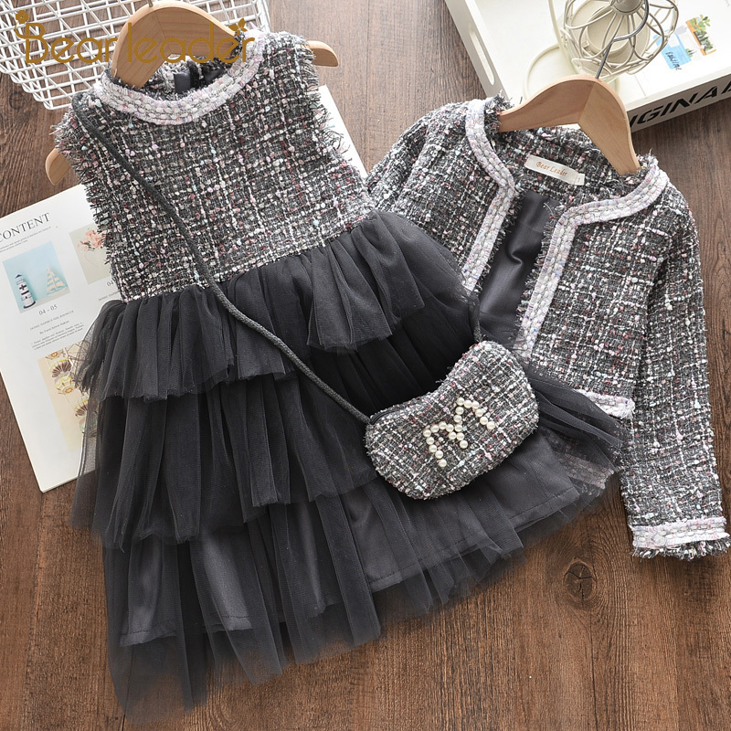 

Bear Leader Girls Princess Dress New Brand Party Dresses Kids Girls Clothing Elegant Cute Girl Outfit Children Clothing Vestido LJ200911, Red;yellow