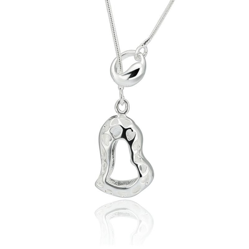 

Hollow-out Heart Pendant 1mm Snake Chain Necklace 18'' Wholesale Women Choker Necklaces XL000814 Pretty Girls Gift