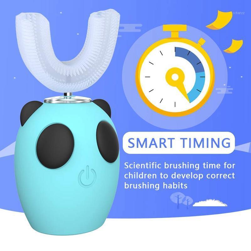 

Ultrasonic Kids Electric Toothbrush,U Type Whitening Toothbrush,IPX7 Waterproof,3-7 Years1