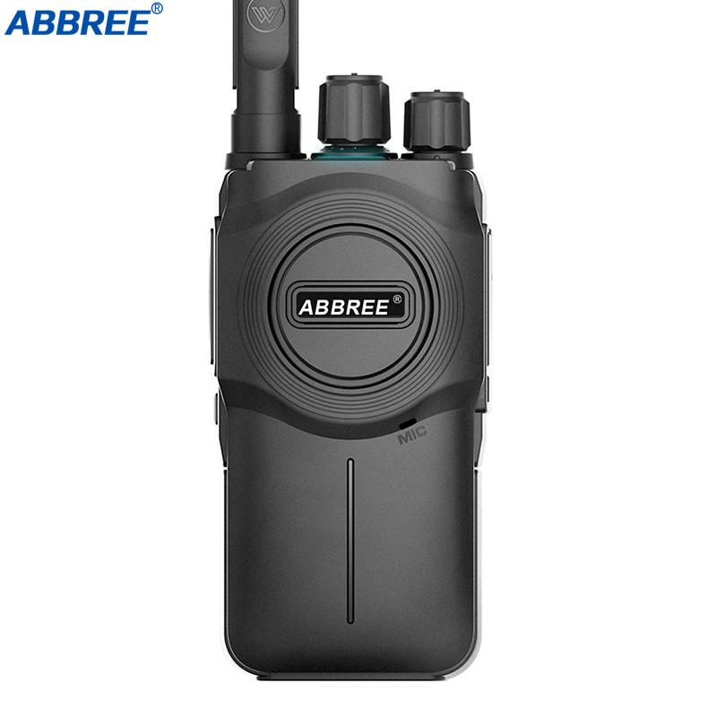 

ABBREE AR-U1 mini Walkie Talkie portable Radio Station two Way Radio uhf band 400-480MHz bf-888s uv-5r Amateur