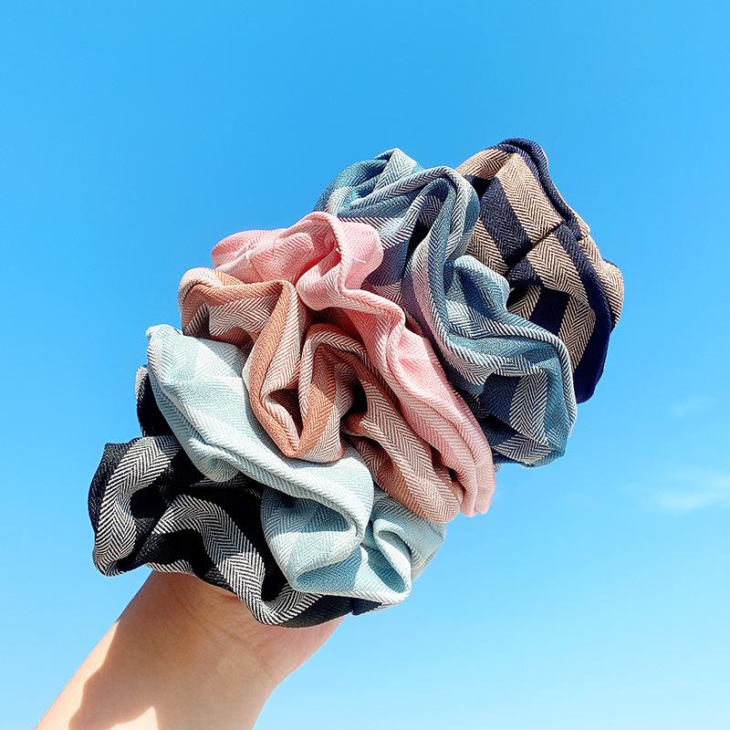 

Hairlyah vintage Women Large Intestine Hair Tie Hair Rope Elastic Ponytail band Scrunchie Holder Headdress Accessories