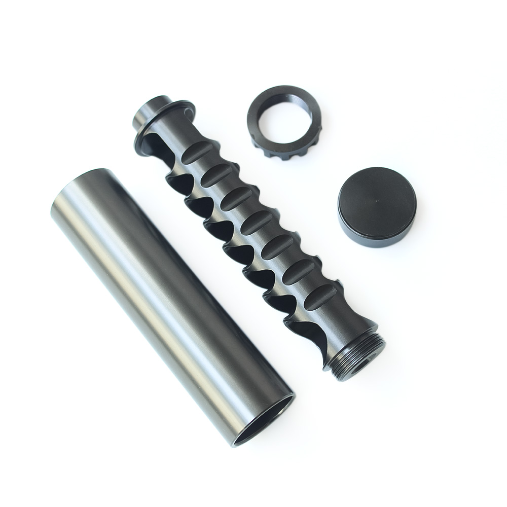 

Rastp-1/2-20 1/2-28 5/8-24 6inch Single Core Aluminum Spiral Fuel Filter Solvent Trap for NAPA 4003 WIX RASTP OFI022