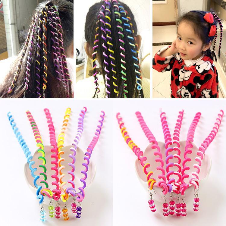 

Lovely Colors Coiling Braided hair loop Accessories Headline For Girls1