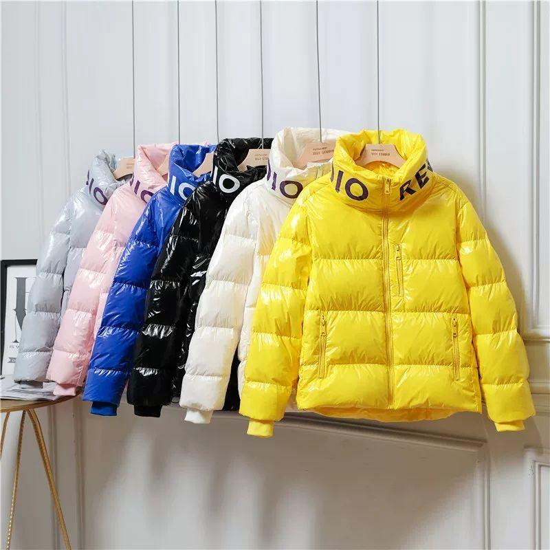 

New Women's Down Jackets 2020 Winter Down Jacket Women Coat Outerwear Fashion Girl Coats, Black