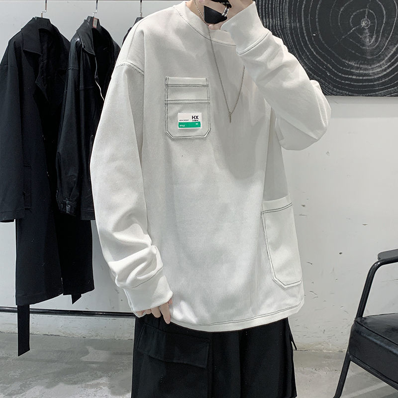 

2021 Men's Summer and Autumn New Deep Long Sleeve Shirt Young Clothes AD2G, Pink