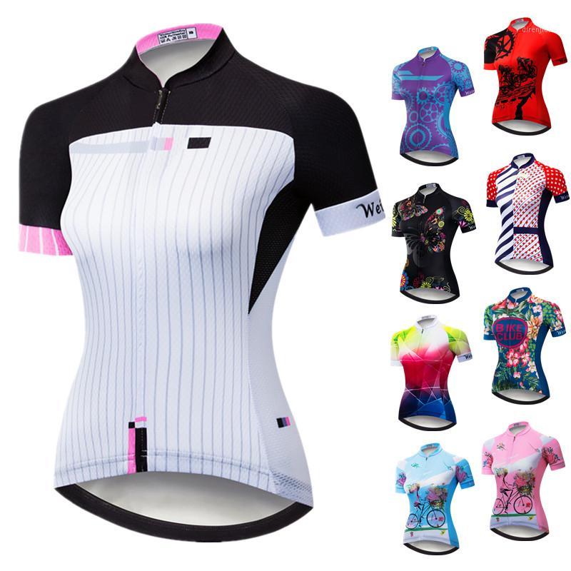 

Weimostar Cycling Jersey 2020 Short Sleeve Women Cycling Shirt Breathable mtb Bike Jersey Bicycle Clothing Ropa1, Color 1
