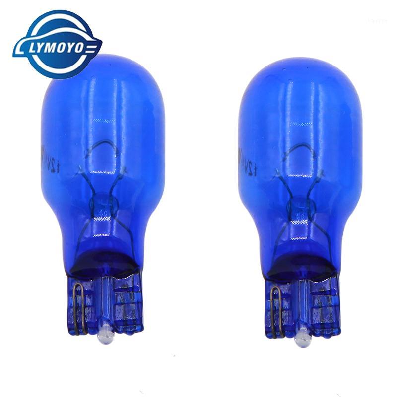 

2pcs/lot T15 W16W 12V 16W Xenon 501 Sidelight car bulb halogen lamp warning lights auto Natural Glass Blue Super White 5000K1, As pic