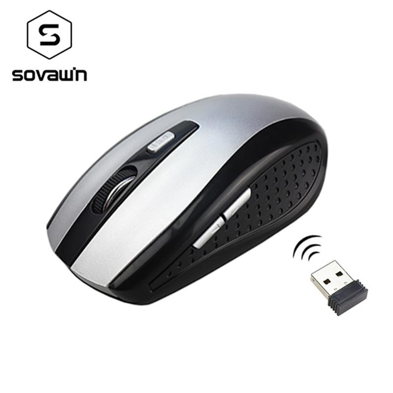 

Sovawin 2.4ghz Wireless Mouse Gamer Computer PC Laptop Profissional Game 1600dpi USB Optical Mouses Gamer For PC Laptop Computer