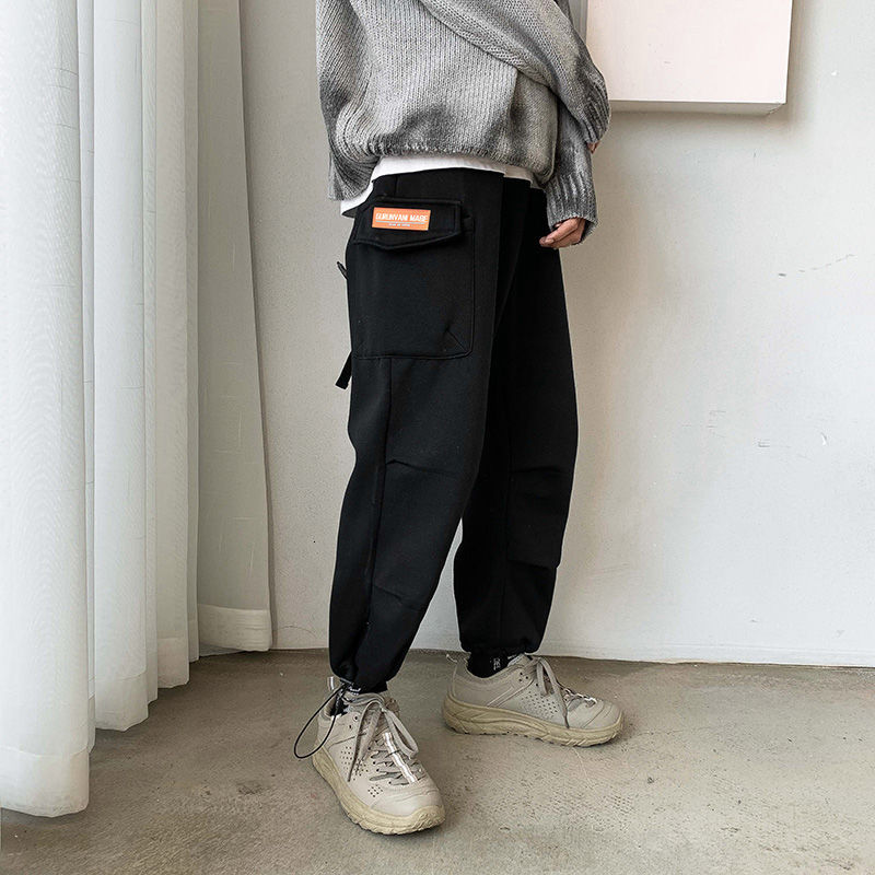 

Men' Trousers 2021 Spring and Winter New Size -5xl Pants Legs Young Fashion VO6G, Gray light