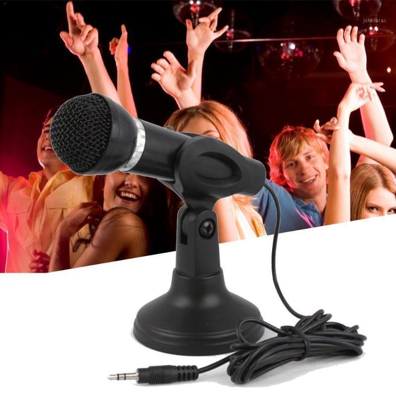 

Condenser Microphone 3.5mm Plug Home Stereo MIC Desktop YouTube Recording For PC Gaming Chatting Podcast Skype Stand Video F1I21