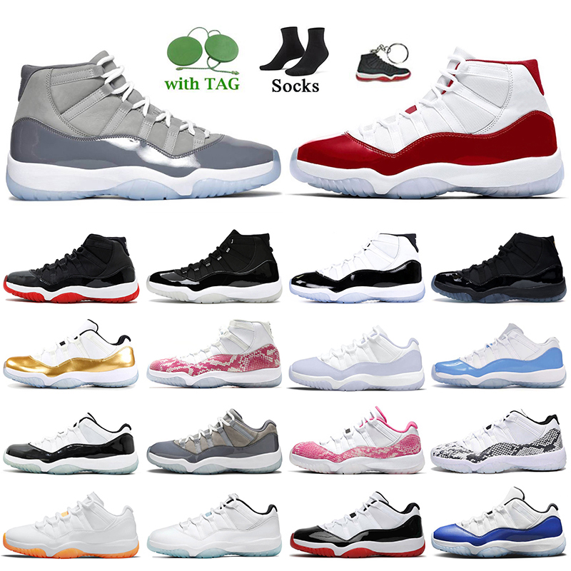 

2022 Cherry Cool Grey 11s Jumpman 11 Basketball Shoes Jubilee 25th Anniversary Bred Women Mens Trainers Citrus Cap and Gown Legend Blue Sneakers Concord Pure Violet, C34 high unc win link 82 36-47