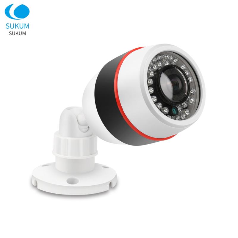 

AHD 5MP Camera 36Pcs IR Leds 1.7mm Fisheye Lens 180 Degree View Analog Plastic Surveillance Camera With OSD Menu